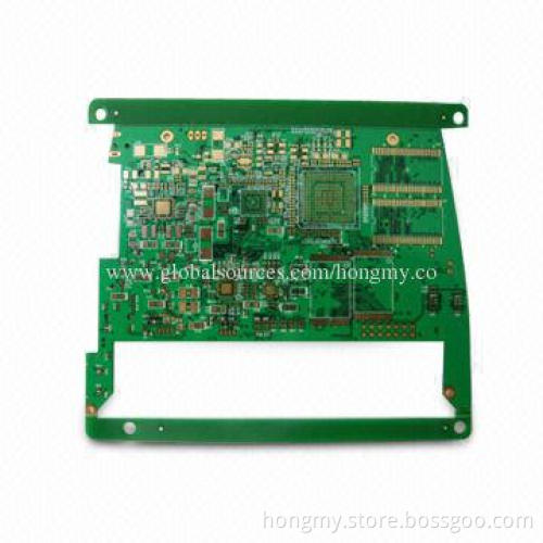 Double-sided PCB with Flash Gold, RoHS and UL Marks